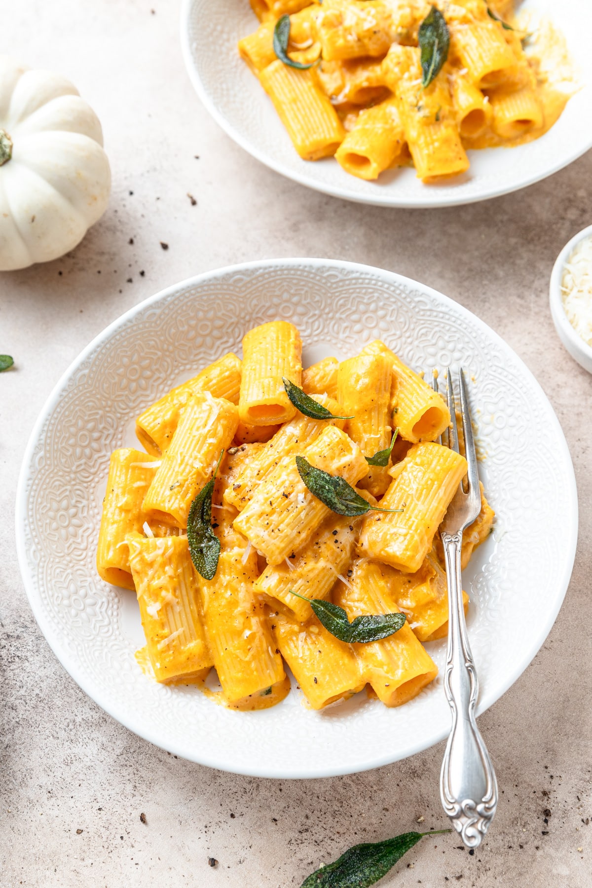 pumpkin vodka sauce pasta.