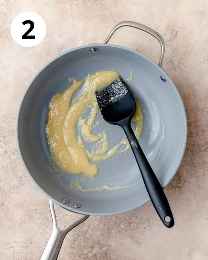 butter and flour cooked to Mac a roux.