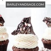 peppermint bark cupcakes pin.
