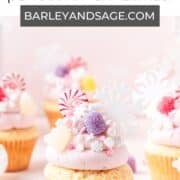 sugar plum fairy cupcakes pin.