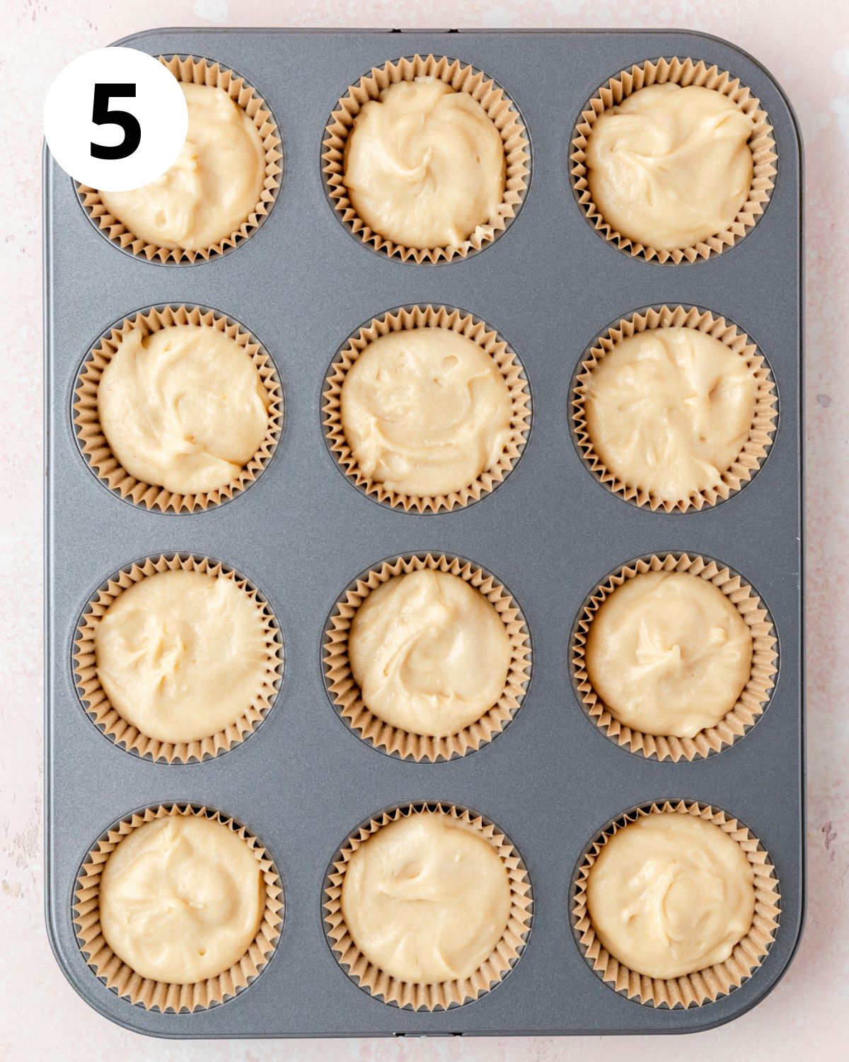 cupcakes before baking.