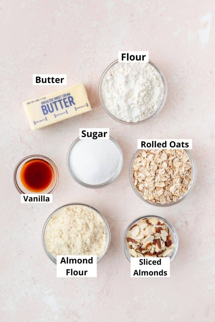 crisp topping ingredients. 