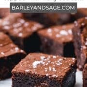 brown butter brownies pin.